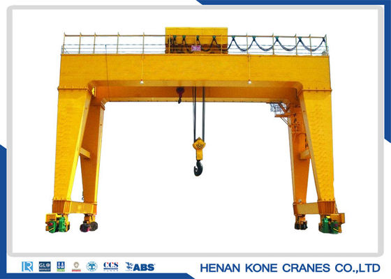 Container Lifting 50T Double Girder Mobile Gantry Crane